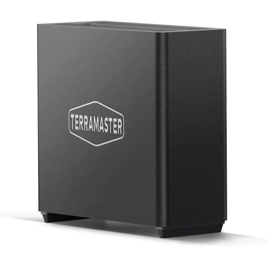 TERRAMASTER D4 SSD - Carcasa NVMe de 4 bahías M.2 de 40 Gbps, USB-C (sin discos)