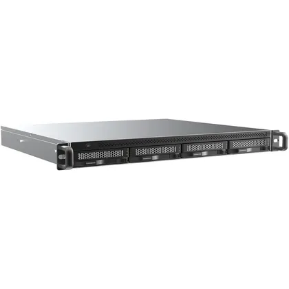 TERRAMASTER U4-500 - NAS rack 1U de 4 bahías Core i3-1215U, 8 GB DDR5 y doble 10GbE (sin discos)